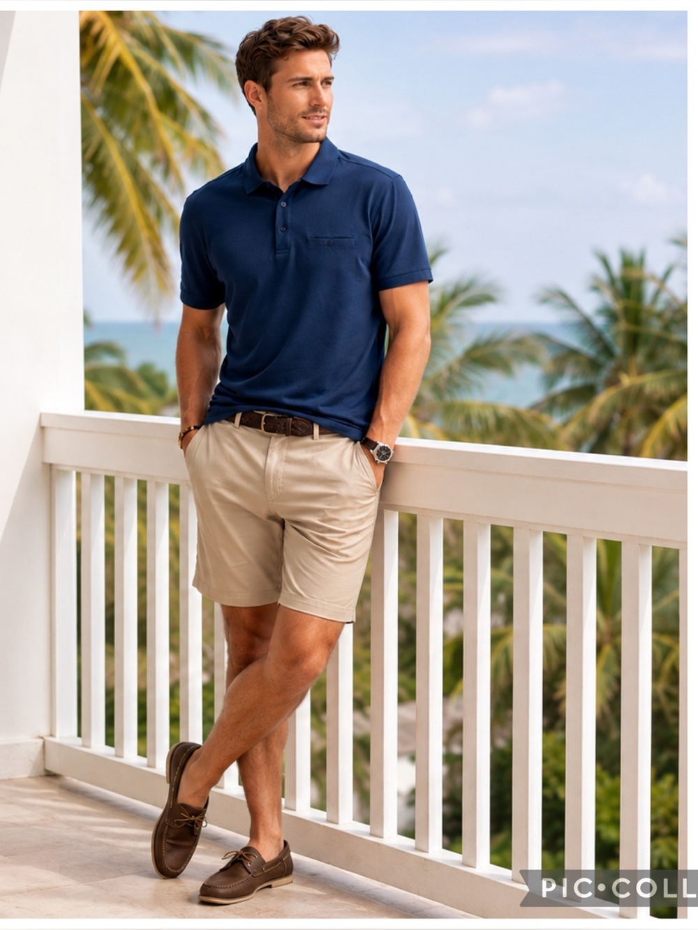 Daniel Cremieux Supima Cotton Polo Men’s Large Navy Resort Golf Quiet Luxury